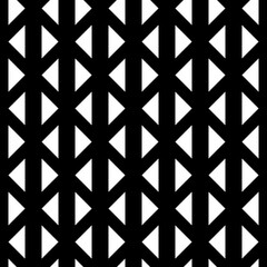Seamless surface pattern design with triangles ornament. Repeated polygons background. Triangular shapes wallpaper. Geometric figures motif. Digital paper, page fill, textile print. Vector image.