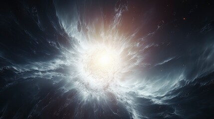 Cosmic photo of white dwarf star at close range , detailed high resolution professional space photo
