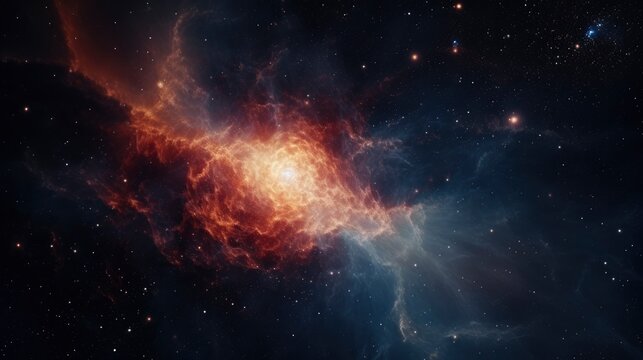Cosmic photo of star at close range , detailed high resolution professional space photo © shooreeq