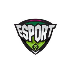 Obraz premium Modern and Creative Isolated Esports Tournament Badge Logo Vector for Gaming League or Sports Team