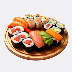 sushi and sashimi food photo