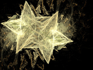 Imaginatory fractal abstract background Image