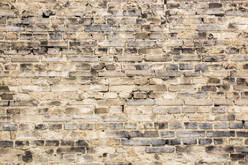 Old brick wall background