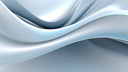white_background_wallpaper_with_curved_lines(blue) [Generative AI]