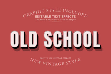 Classic Text Effects | Retro | Vintage | 3D