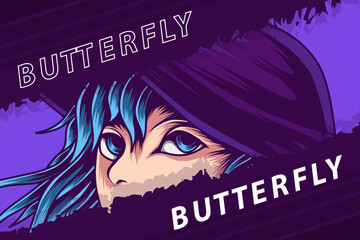 anime character design illustration