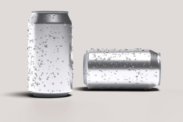 Soda Aluminium Mockup