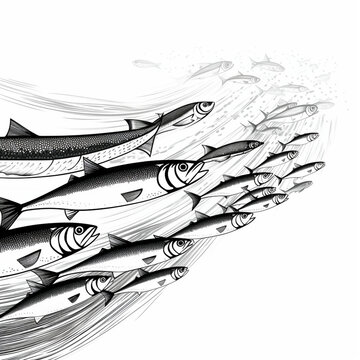 Sardine clip art preview