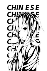 anime character design illustration