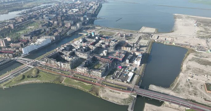 Centrumeiland, new build artificial created island for residential purpose.