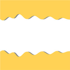 Cheese Melting Corner Background. Cheese Lovers Day. Cheese Decoration Frame Design. Svg File