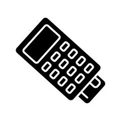 Payment machine icon. Electronic payment machine icon