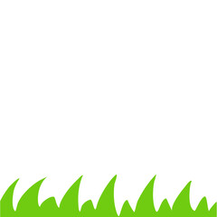 Childern Drawing Style. Childern Drawing Green Grass. Green Grass Illustration. Grass Design Element. Svg File