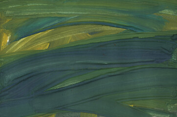 Color fashionable Abstract art background with. Modern acrylic and gouache painting sea landscape. For Design T-shirt. Fashion print. 