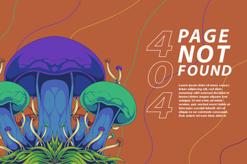 anime illustration error 404 page not found