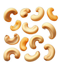 the Nutty Code: Beautiful Nuts on a Clear Canvas