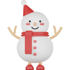 Christmas Decoration 3d Illustration