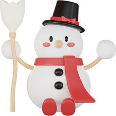 Christmas Decoration 3d Illustration