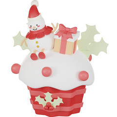 Christmas Decoration 3d Illustration
