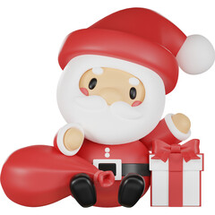 Christmas Decoration 3d Illustration