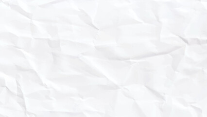 Paper texture Crumpled White.Top view.