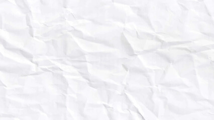 Paper texture Crumpled White.Top view.