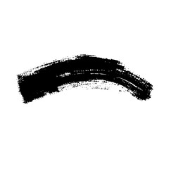 Black Ink Brush Stroke. Abstract Ink. Abstract Stroke. Ink Icon. Hand Drawn Ink Stroke. Ink Stroke Design Element Eps File Editable Color