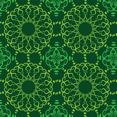 Abstract floral pattern background, luxury pattern, stylish vector illustration