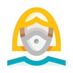 Masked Girl Icon