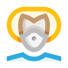Masked Girl Icon