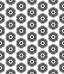 Black seamless abstract pattern. Overlay for background and backdrop. Ornamental design. PNG graphic illustration with transparent background.