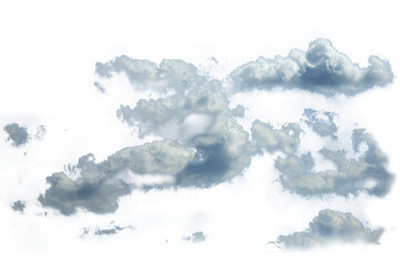 background with clouds. isolated
