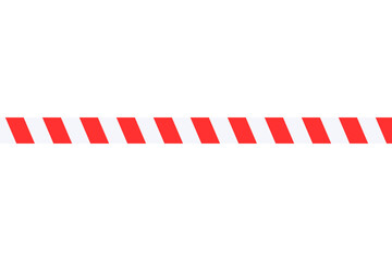 warning tape white and red illustration. red and white crime tape 