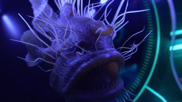 deep sea fish scary monster