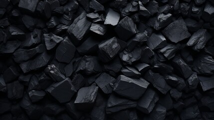 Activated Carbon black , Background, texture  - obrazy, fototapety, plakaty