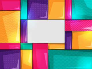 Vector Colorful Abstract Background Concept.