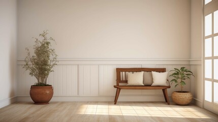  Modern minimalist living room design.