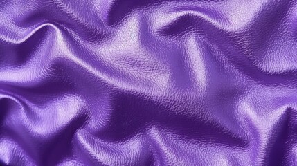 Purple silk fabric. lilac leather texture background. violet leatherette background