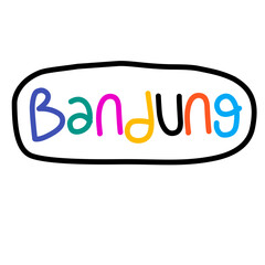 Letter bandung city