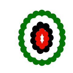 Palestine icon cricle