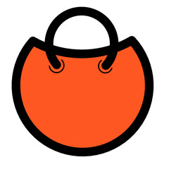 illustration of a bag cute