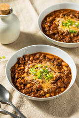 Organic Homemade Turkey Chili Con Carne