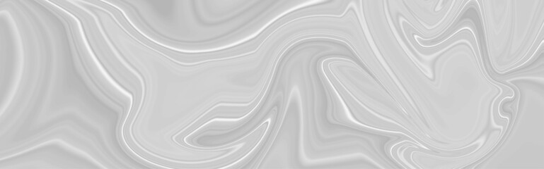 Fototapeta premium Gray fluid acrylic pours liquid marble surface background wallpaper design. Gray marble pattern texture natural background. Interior marble stone wall design, 
