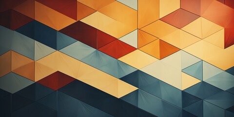 Experience groovy 70s vibes with a clean, minimalist vintage background featuring abstract geometric patterns in a trendy retro aesthetic.