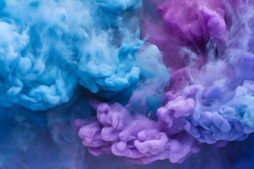 Fototapeta premium Abstract colored smoke background. 