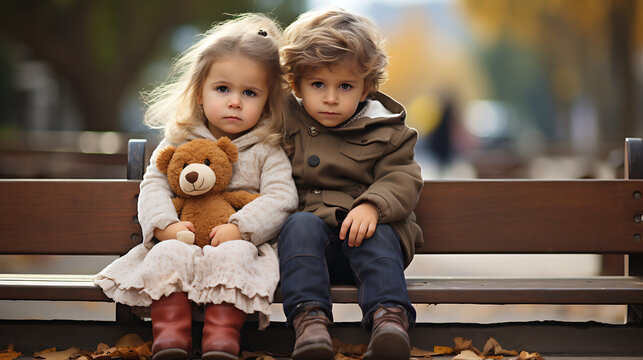 Ni&ntilde;os tristes