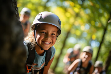 Youthful Explorers. Embracing Nature at Summer Camp
