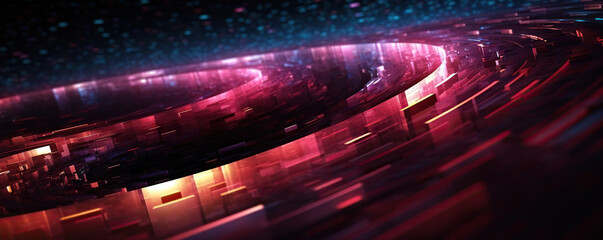 Digital abstract background. Ideal for network abilities, technological processes, digital storages, science, education, etc.