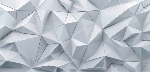  This modern geometric wallpaper, rendered in 3D, presents a futuristic design that seamlessly combines form and function.