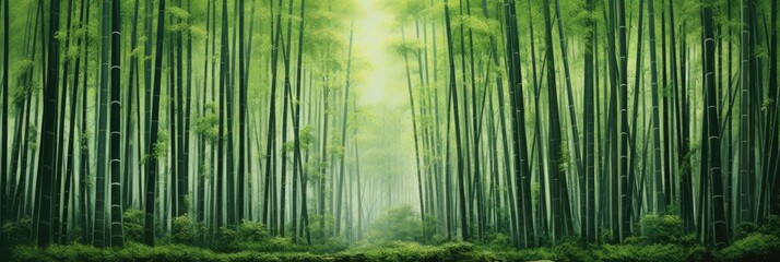 bamboo forest Generative Ai
